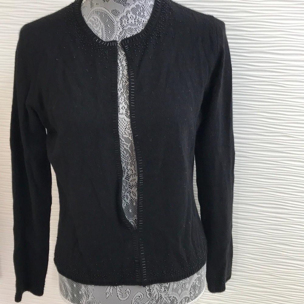 Beaded Cashmere Sweater